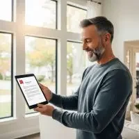 Laatste stap in het proces waarbij de klant het energielabel digitaal ontvangt